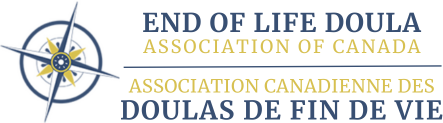 [logo] End of Life Doula Association of Canada | Association Canadienne Des Doulas De Fin De Vie